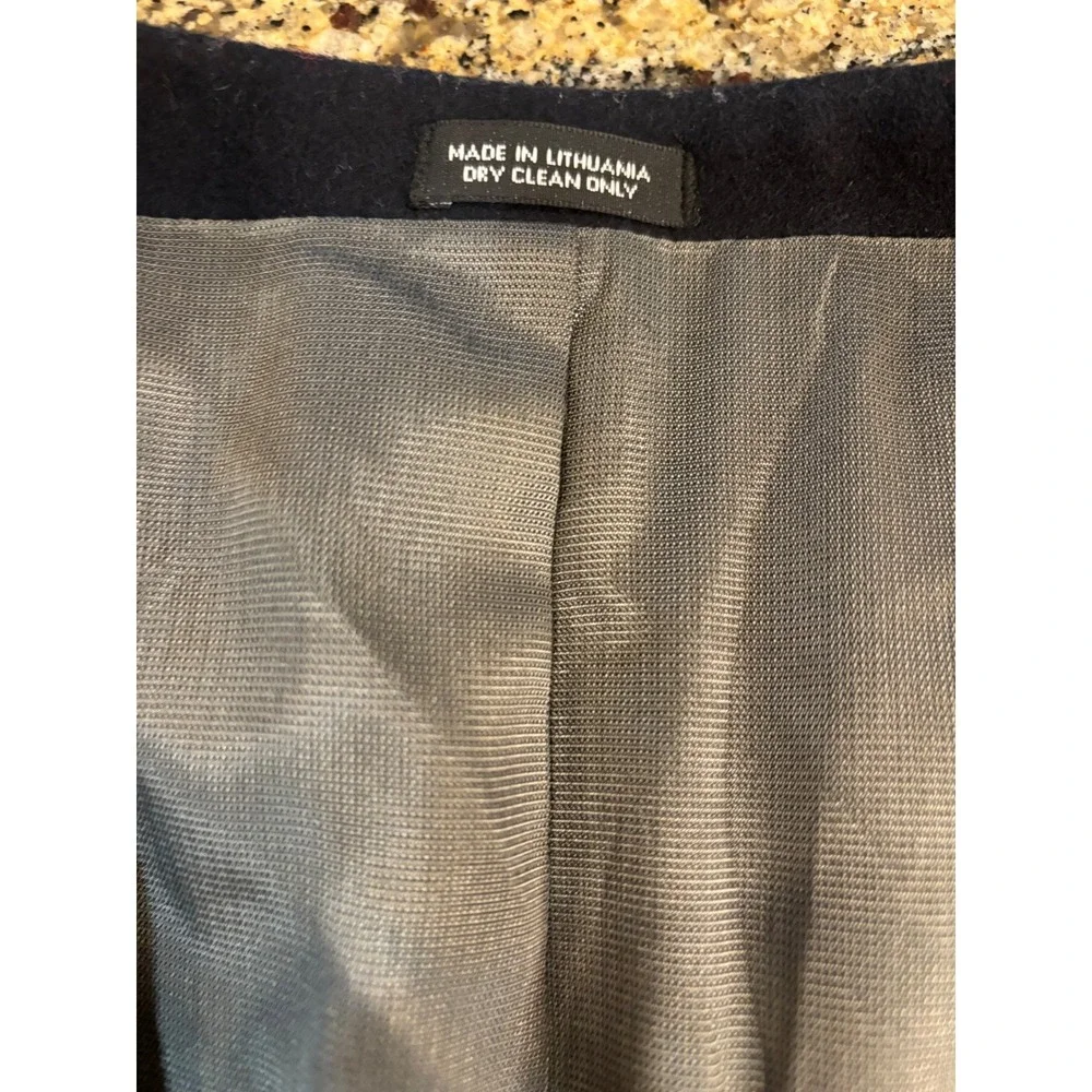 (READ) Oscar de la Renta Black Wool Cashmere Blazer Mens 44R Classic Two‎ Button